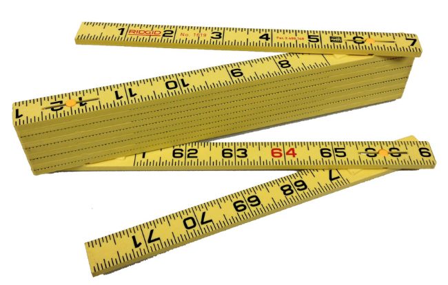 Cementex fiberglass measuring tool
