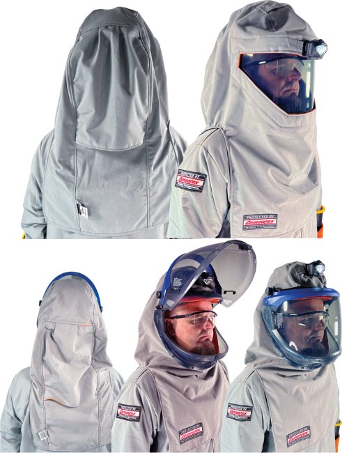 Cementex UltraLite Series arc-flash hood