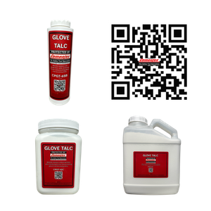 Cementex Glove Care (Talc) 1 Case: Talc 12 Bottles of 6oz ea