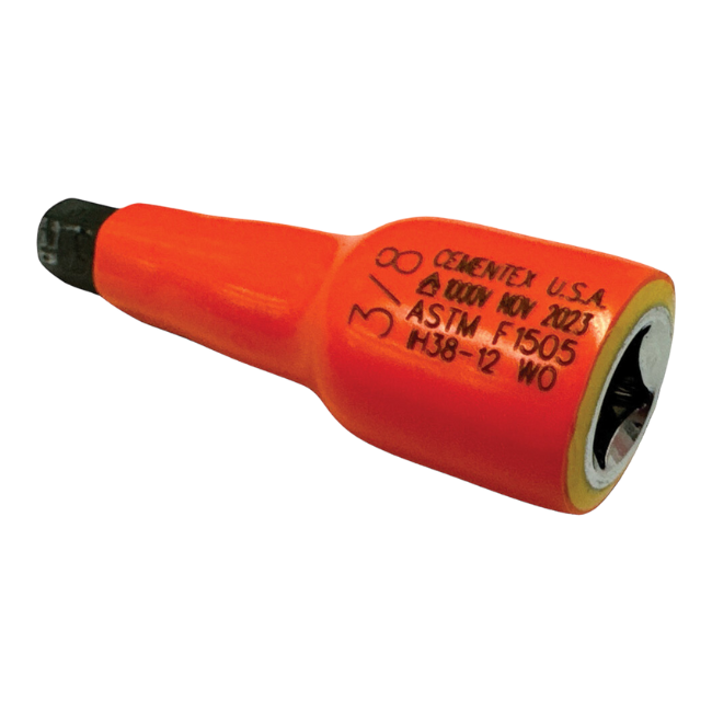 Cementex Hex Bit Sockets — 1/4" Drive
