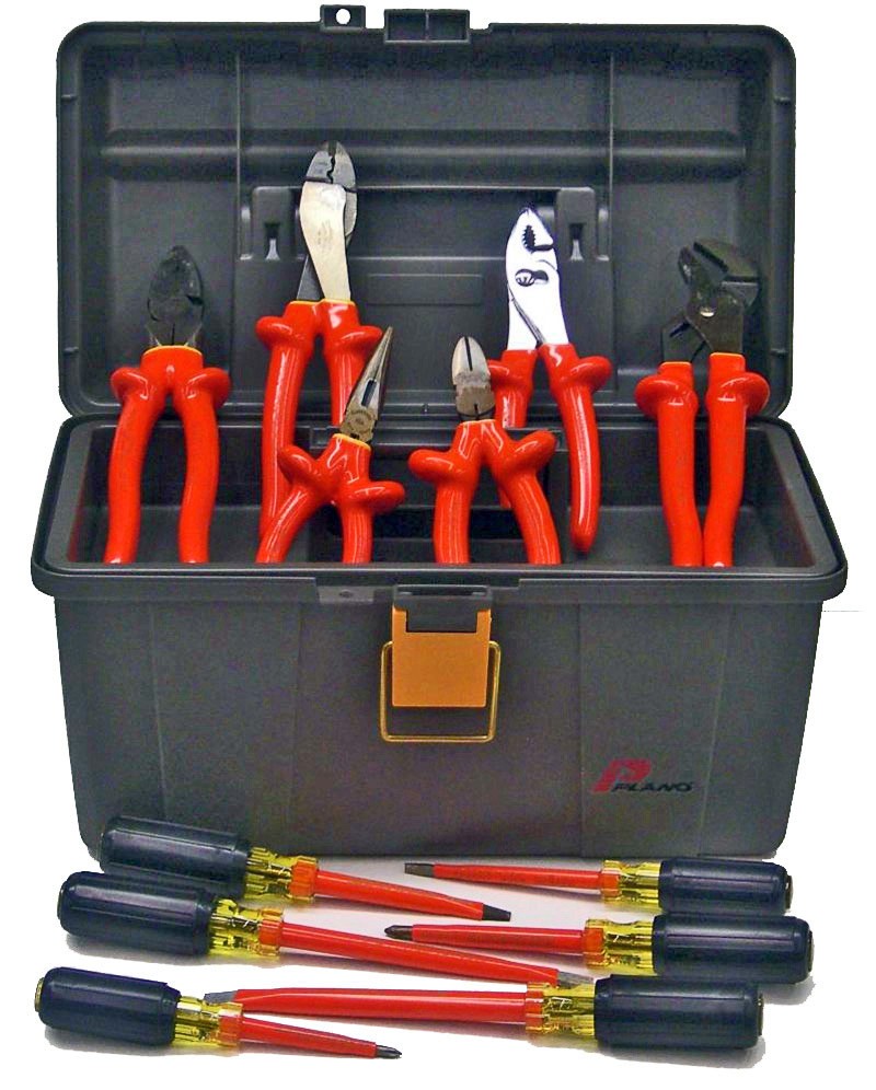 Cementex basic hybrid insulated tool kit in case