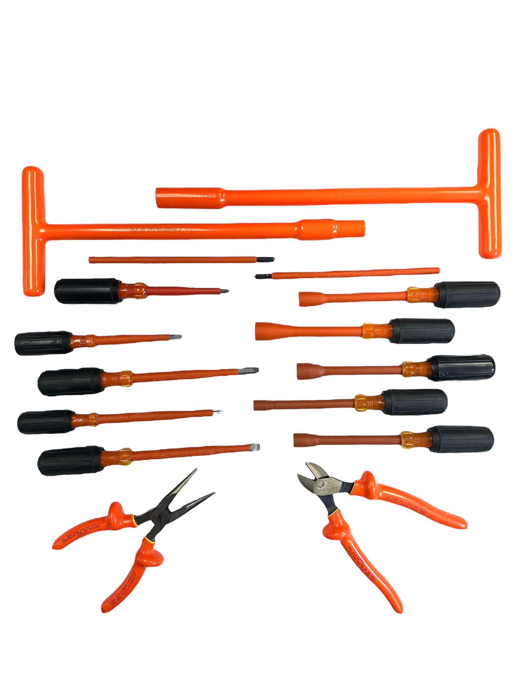 Cementex 18-piece insulated tool kit