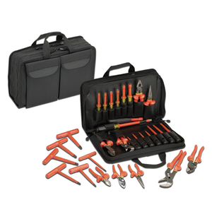 Cementex 30-Piece Basic Electrician Softcase Set # ITS-30B-SC