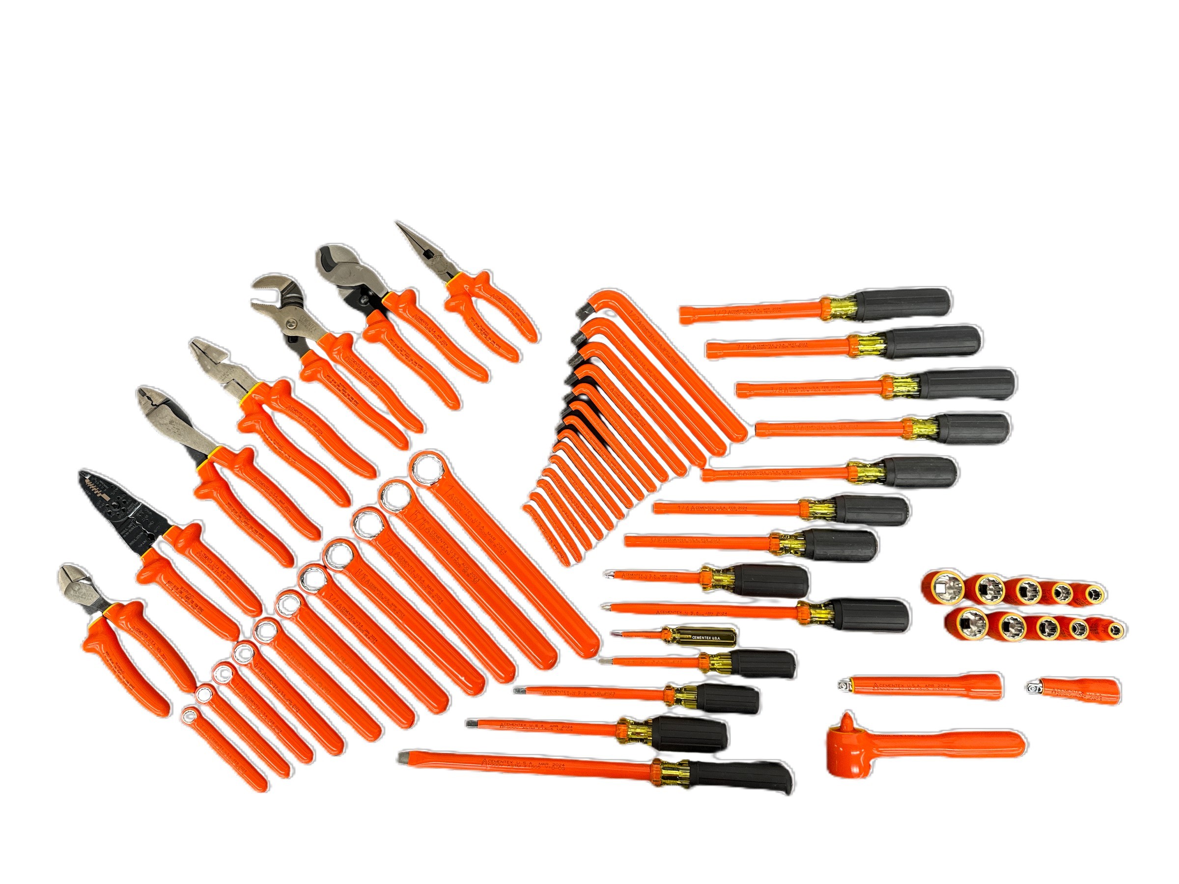 Cementex 60-piece MRO super insulated tool kit