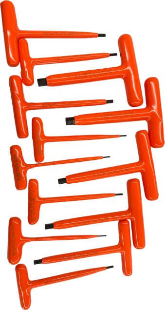 Cementex T-handle hex wrench set