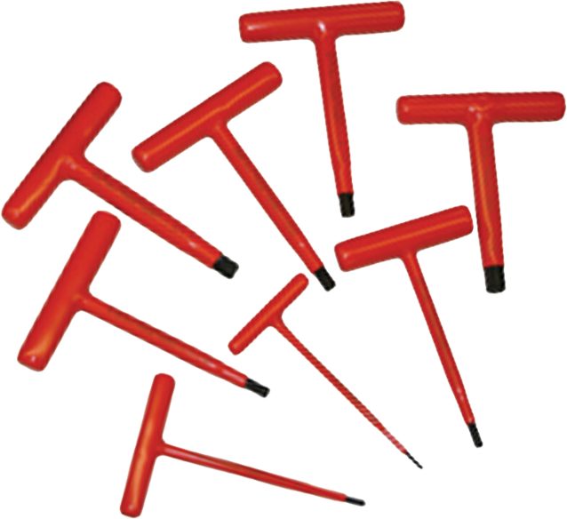 Cementex T-handle hex wrench set