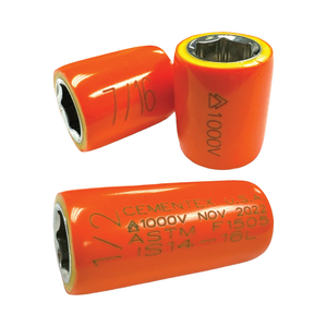 Cementex Sockets — 1/4" Drive 1/4" Square Drive x 4MM 6Pt Socket