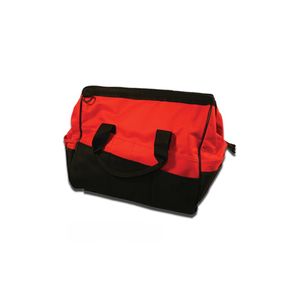 Cementex Zippered Tool Bag: Red/Black 11" x 15" # ST-ZTB11X15
