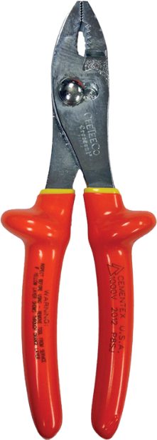 Cementex insulated slip-joint pliers