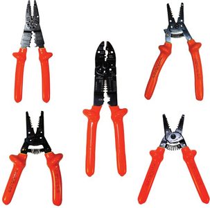 Cementex Wire Strippers 8" Needle Nose with Wire Stripper