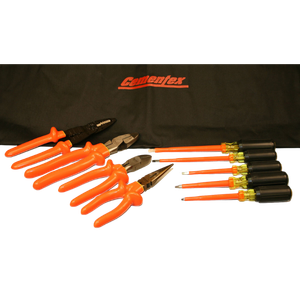 Cementex 9-Piece Basic Electricians Tool Roll # TR-9ELK