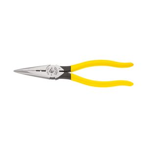 Klein Klein Standard Side Cutting Pliers Pliers, Needle Nose Side Cutters with Stripping, 8-Inch