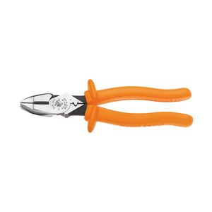 Klein Klein Pliers Cutting Crimping Pliers, Insulated, 9-Inch