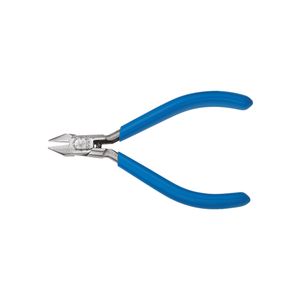 Klein Diagonal Cutting Pliers, Electronics, Tapered Nose, Mini Jaw, 4-Inch # D295-4C