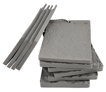 DeFelsko DeFelsko Accessories ICRI Concrete Surface Profile Chips (Set of 10) with Technical Guideline