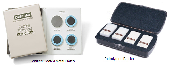 DeFelsko Certified Coated Metal Plates