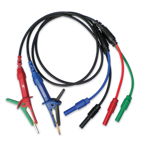 Extech 380565 Test Lead Accessory for 380580, Kelvin Clips # 380565