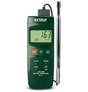 Extech 407119 Anemometer, Hot Wire, CFM Heavy Duty