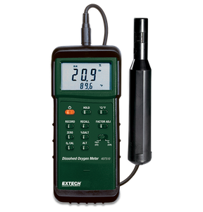 Extech 407510 Heavy Duty Dissolved Oxygen Mtr Kit w/13' Cbl