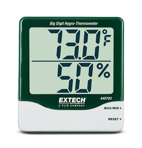 Extech 445703 Indicator, RH/Temp Big Digit