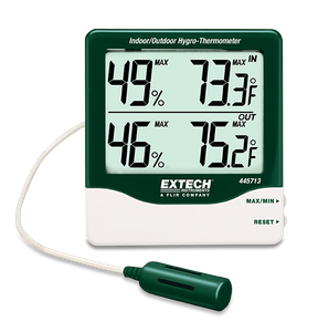 Extech 445713 RH Indicator, Big Digit Indoor/Outdoor