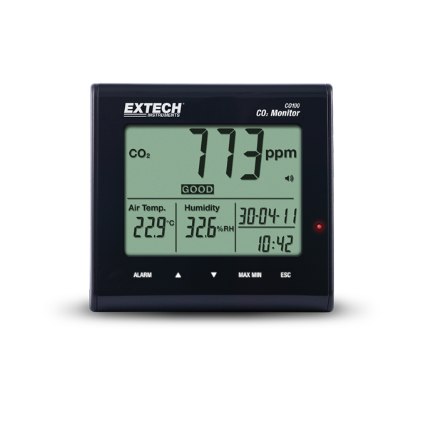 Extech CO100 Air Quality Carbon Dioxide Monitor # CO100