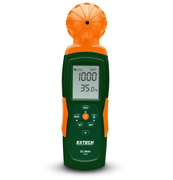 Extech CO240 Handheld Indoor Air Quality, Carbon Dioxide Meter # CO240