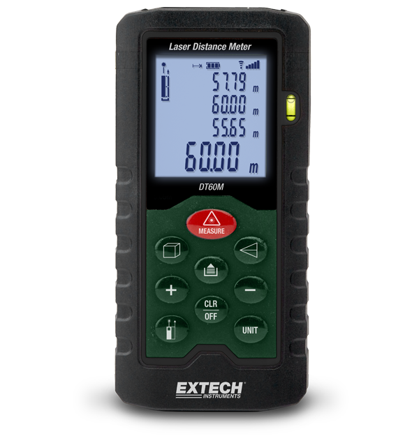 Extech DT60M Laser Distance Meter (60M) # DT60M