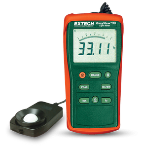 Extech EA30 Light Meter, Wide Ranging Easy View 30 Series