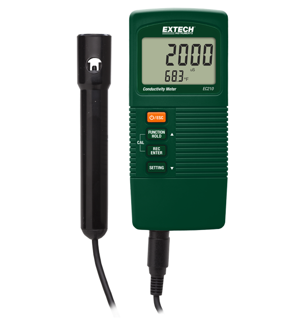 Extech EC210 Conductivity/TDS Meter, Handheld, Compact # EC210