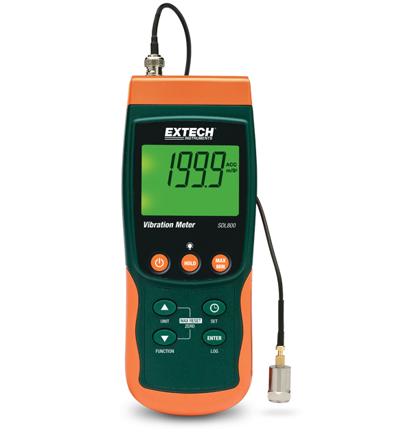 Extech SDL800 Vibration Meter SD Logger # SDL800
