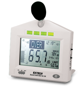 Extech SL130W Sound Level Alert, White Housing
