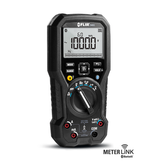 FLIR DM93-2 TRMS Industrial Multimeter # DM93-2