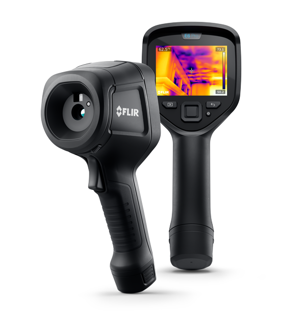 FLIR E6-Pro Infrared Camera w/33° Lens, MSX 240 x 180/9 Hz, -20 °C to +550 °C # E6-Pro