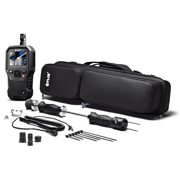 FLIR MR176-KIT5 Imaging Moisture Meter Pro Kit - Includes: MR176 w/MR08 and MR01 # MR176-KIT5