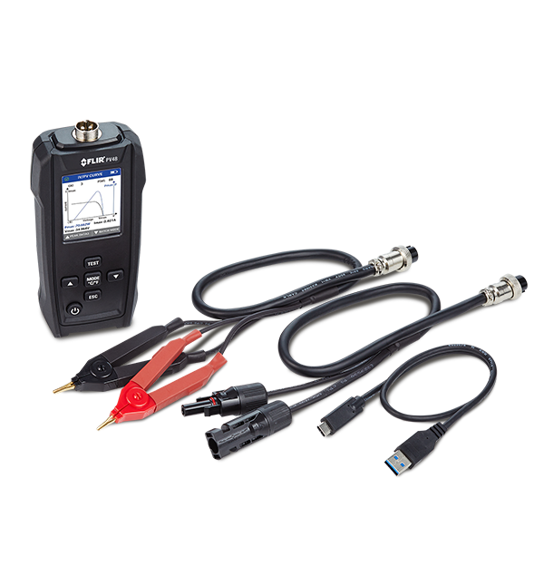 FLIR PV48 Solar Panel Tester and I-V Curve Tracer with Temperature Measurements # PV48