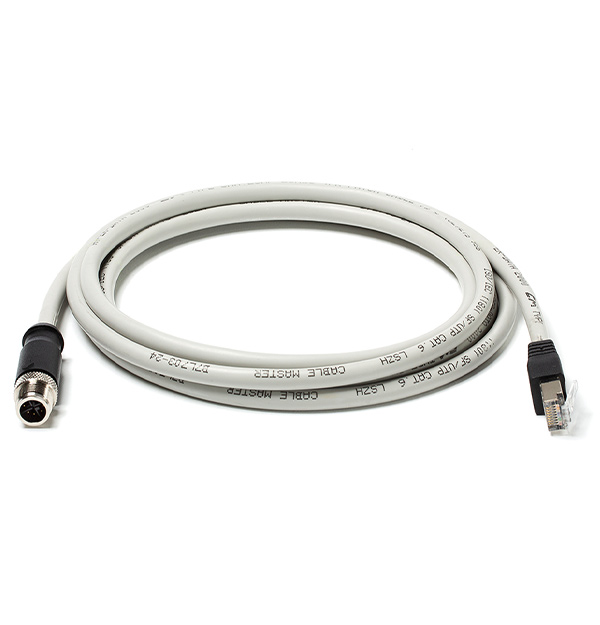 FLIR T911854ACC Ethernet Cable, M12 to RJ45, 2 m