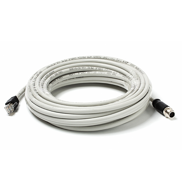 FLIR T911855ACC Ethernet Cable, M12 to RJ45, 10 m