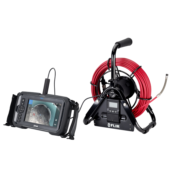 FLIR VS80-KIT-5 Videoscope Kit with Plumbing Spool and 10mm x 25m Long Probe