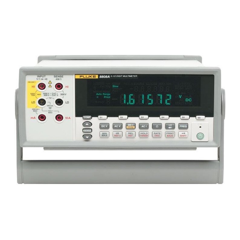 Fluke Calibration 5.5 Digit Precision Multimeter # 8808A 120V