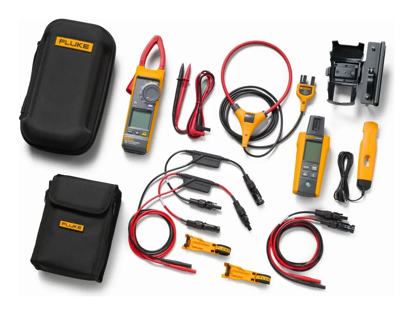 Fluke 393, IRR1 Irradiance Meter, MC4 Test Leads Kit