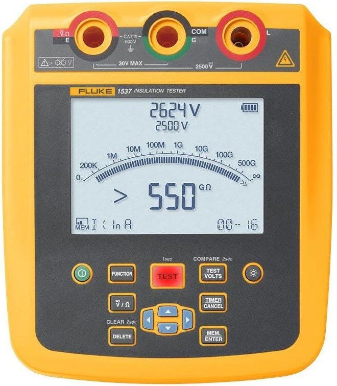 Fluke 1535 2500V Insulation Tester # FLUKE-1535