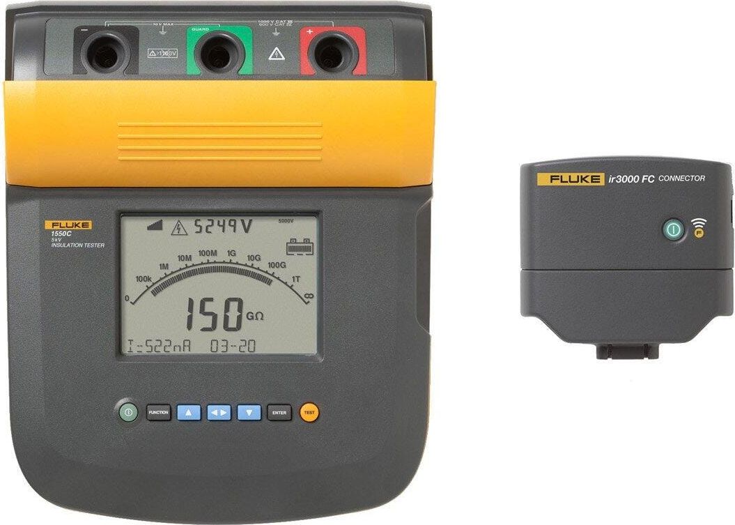 Fluke 1550C FC 5 kV Digital Insulation Tester
