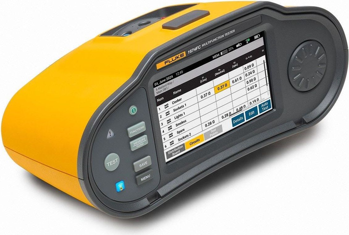 Fluke 1670 Series Multifunction Installation Testers