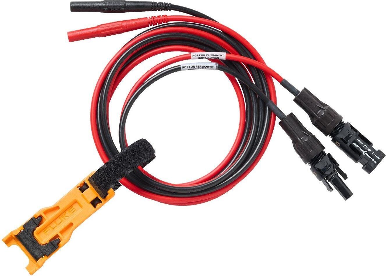 Fluke TLPV1 MC4 to 4mm Test Lead Set