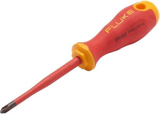 Fluke IPHS1 Insulated Phillips Screwdriver #1, 3 in, 75 mm, 1000V # IPHS1
