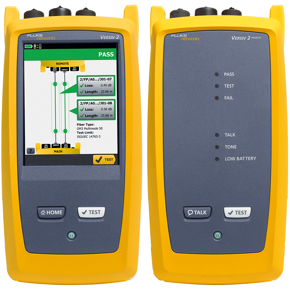 Fluke Networks CertiFiber Pro Quad Optical Loss Test Set