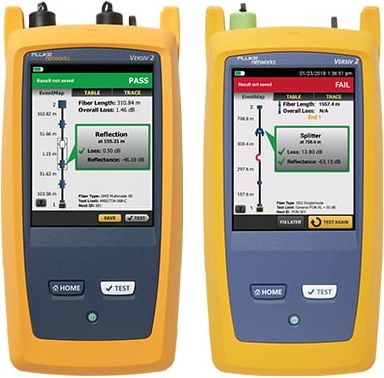 Fluke Networks OptiFiber Pro OTDR Fiber Optic Tester