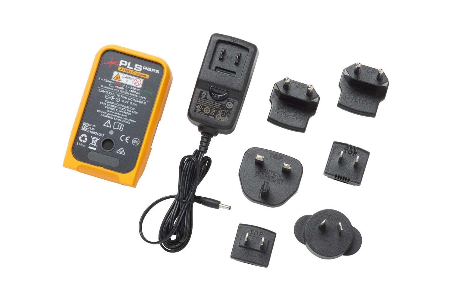 Fluke PLS RBP5 Li-Ion Battery for PLS Handheld Lasers with Charging Cord