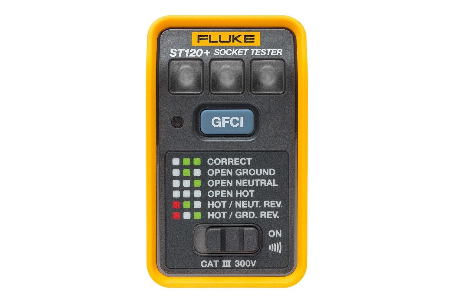 Fluke ST120+ GFCI Socket Tester with Beeper # ST120+